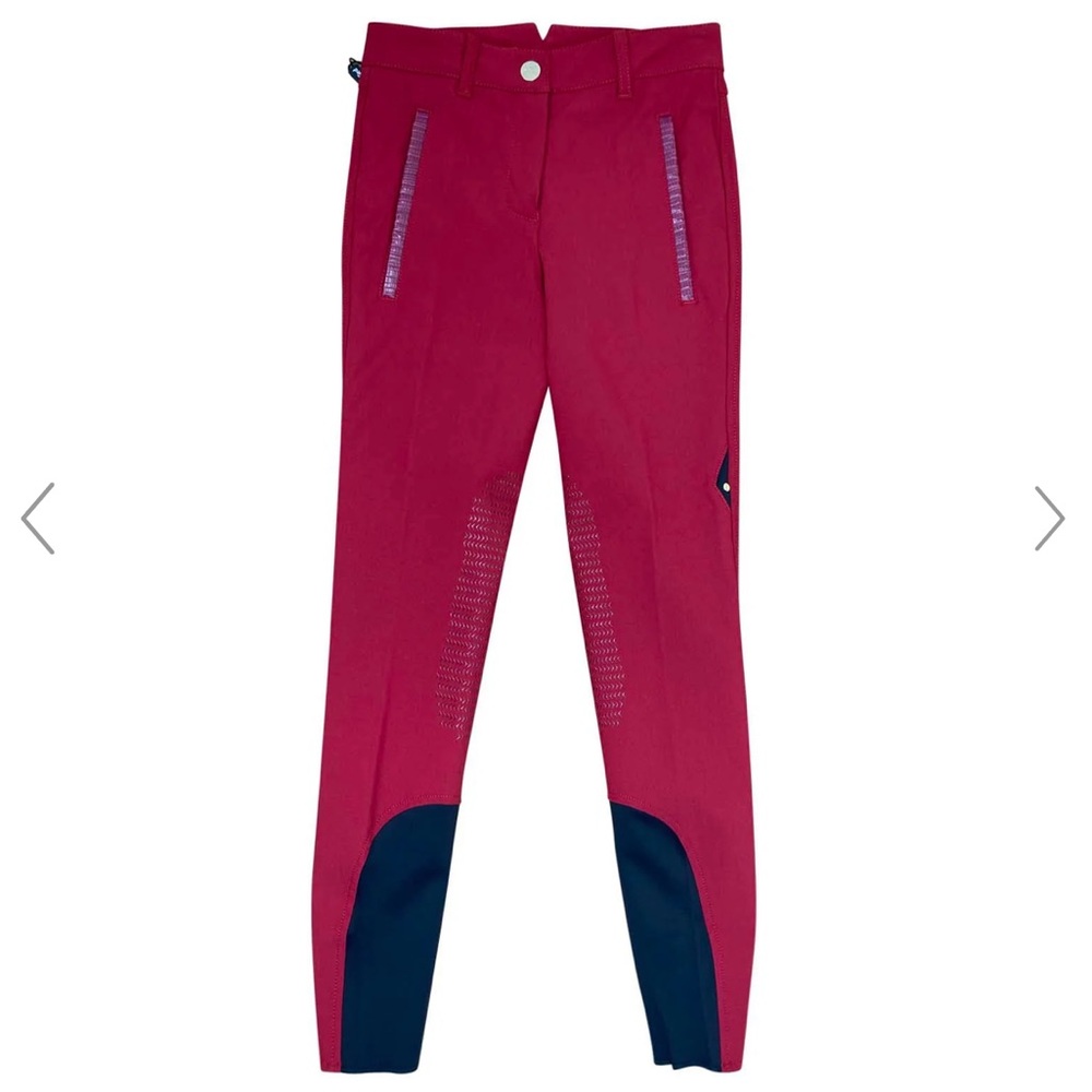 Red Equiline Breeches size Italian 38 US size 0 New